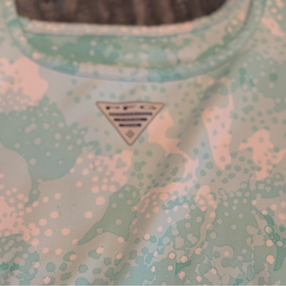 Columbia PFG Freezer lll Mint Green Tie-Dye Dress - Picture 7 of 8